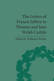 The Letters of Francis Jeffrey to Thomas and Jane Welsh Carlyle book cover