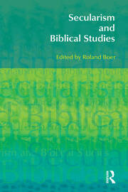 Secularism and Biblical Studies book cover