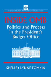 Inside OMB:: Politics and Process in the President's Budget Office book cover