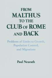 From Malthus to the Club of Rome and Back: Problems of Limits to Growth, Population Control and Migrations book cover