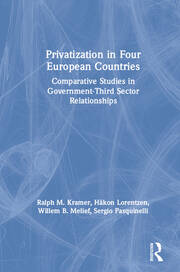 Privatization in Four European Countries: Comparative Studies in Government - Third Sector Relationships book cover