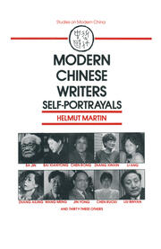 Modern Chinese Writers: Self-portrayals book cover