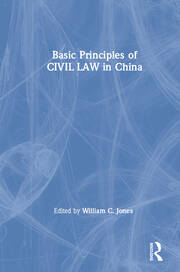 Basic Principles of Civil Law in China book cover