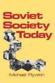 Soviet Society Today book cover