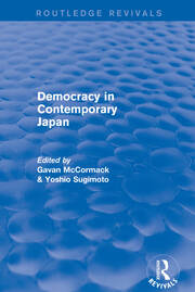 Democracy in Contemporary Japan book cover
