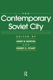The Contemporary Soviet City book cover