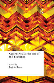 Central Asia at the End of the Transition book cover