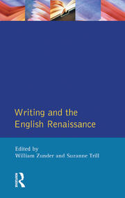 Writing and the English Renaissance book cover