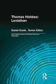 Thomas Hobbes: Leviathan (Longman Library of Primary Sources in Philosophy) book cover