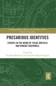 Precarious Identities: Studies in the Work of Fulke Greville and Robert Southwell book cover
