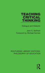 Teaching Critical Thinking: Dialogue and Dialectic book cover
