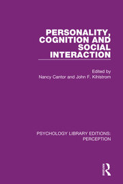 Personality, Cognition and Social Interaction book cover