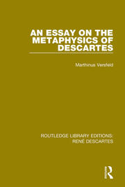 An Essay on the Metaphysics of Descartes book cover