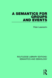 A Semantics for Groups and Events book cover