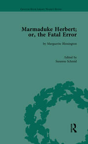 Marmaduke Herbert; or, the Fatal Error: by Marguerite Blessington book cover