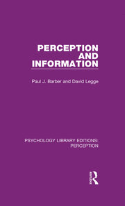 Perception and Information book cover