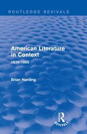 American Literature in Context: 1830-1865 book cover
