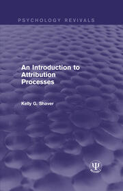 An Introduction to Attribution Processes book cover