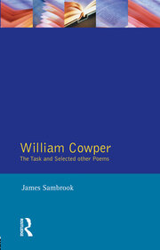 William Cowper: The Task and Selected Other Poems book cover