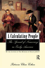 A Calculating People: The Spread of Numeracy in Early America book cover