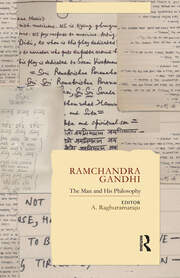 Ramchandra Gandhi: The Man and His Philosophy book cover