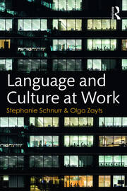 Language and Culture at Work book cover