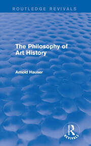 The Philosophy of Art History (Routledge Revivals) book cover