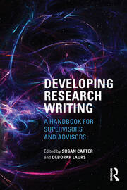 Developing Research Writing: A Handbook for Supervisors and Advisors book cover