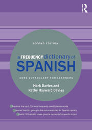 A Frequency Dictionary of Spanish: Core Vocabulary for Learners book cover