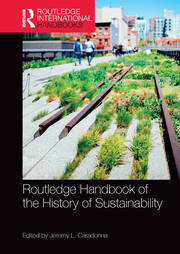 Routledge Handbook of the History of Sustainability book cover