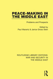 Peacemaking in the Middle East: Problems and Prospects book cover