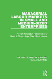 Managerial Labour Markets in Small and Medium-Sized Enterprises book cover