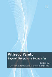 Vilfredo Pareto book cover