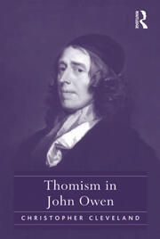 Thomism in John Owen book cover
