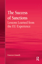 The Success of Sanctions: Lessons Learned from the EU Experience book cover