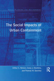 The Social Impacts of Urban Containment book cover
