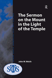The Sermon on the Mount in the Light of the Temple book cover