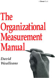 The Organizational Measurement Manual book cover