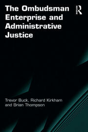 The Ombudsman Enterprise and Administrative Justice book cover