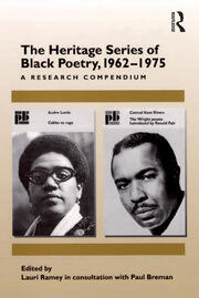 The Heritage Series of Black Poetry, 1962–1975: A Research Compendium book cover