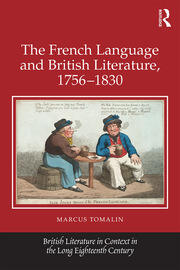 The French Language and British Literature, 1756-1830 book cover