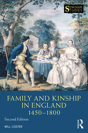 Family and Kinship in England 1450-1800 book cover