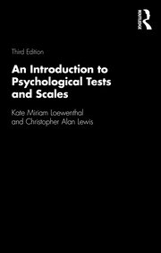 An Introduction to Psychological Tests and Scales book cover