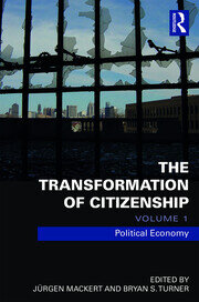 The Transformation of Citizenship, Volume 1: Political Economy book cover