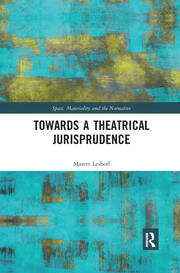 Towards a Theatrical Jurisprudence book cover