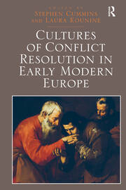 Cultures of Conflict Resolution in Early Modern Europe book cover