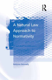 A Natural Law Approach to Normativity book cover