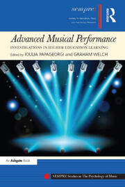 Advanced Musical Performance: Investigations in Higher Education Learning book cover
