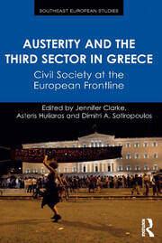 Austerity and the Third Sector in Greece: Civil Society at the European Frontline book cover