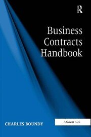 Business Contracts Handbook book cover